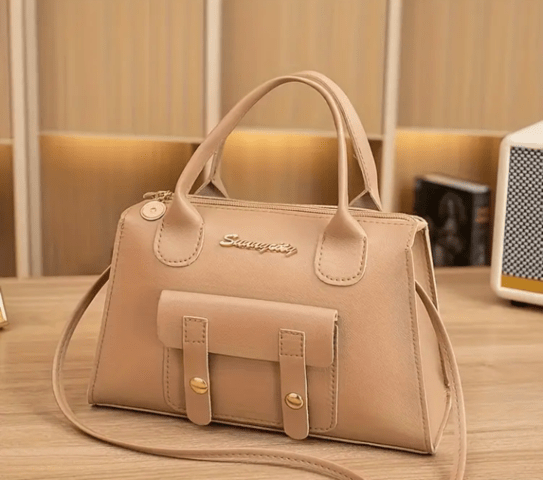 Дамска чанта бежова нова - град Монтана | Чанти - снимка 4