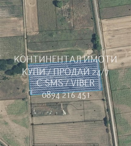 Кодл 63078. Овощна градина 10дка поддържана на втора линия от шосето за с. Труд малко след детелинат - снимка 1