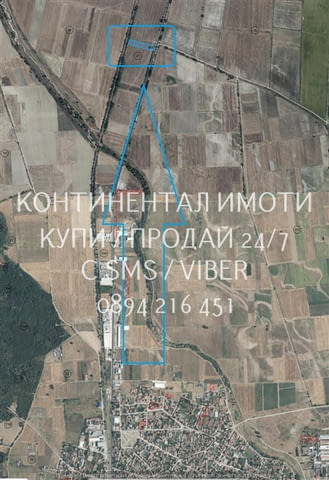 Кодл 63079. Парцел 4400му2 с провилна форма с НТП за със сменен статут за търговска дейност и разреш - снимка 3