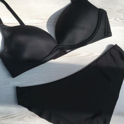 Lormar 85B черни, телесни повдигащи сутиени без банели Лормар push up сутиен +1 РАЗМЕР подплънки - снимка 8