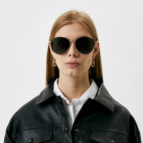 Слънчеви очила Givenchy Дамски, Елегантни, Златен - град Пловдив | Очила - снимка 3