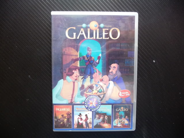 Галилео DVD филм 4 филмчета за известни герои учени изобретатели... - снимка 1