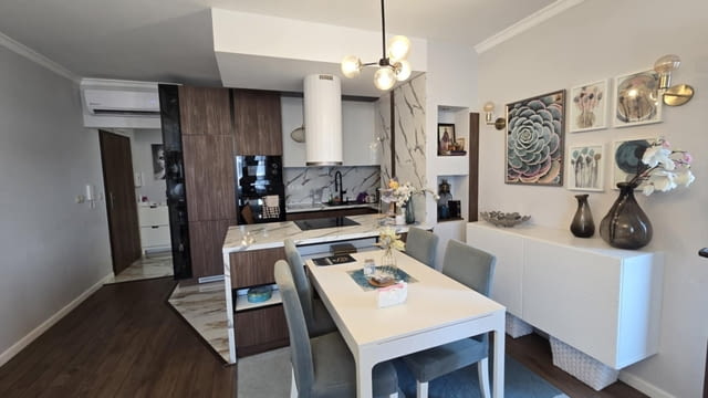 ПОД НАЕМ! Модерен двустаен с паркомясто в СИТИ ПАРК ТРОШЕВО, град Варна | Апартаменти - снимка 9