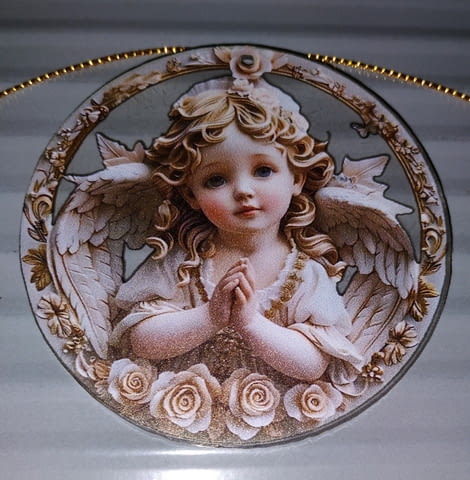 Ангел, слънцеуловител - city of Montana | Lighting - снимка 3