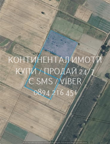 Кодл 63085. Овощна градина 10150м2 с правилна форма, кат. 5-та. Лесен достъп до мек път, на 700м от - снимка 1
