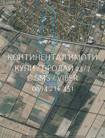 Кодл 63085. Овощна градина 10150м2 с правилна форма, кат. 5-та. Лесен достъп до мек път, на 700м от - снимка 2