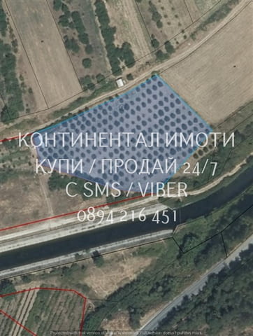 Кодл 63086. Черешова градина 4400м2 в отлично състояние, с ограда - лесен достъп на около 700м от се - снимка 1