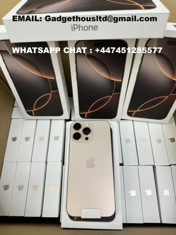 Apple iPhone 16 Pro = 500EUR, iPhone 16 Pro Max = 570EUR, iPhone 16 = 400EUR, iPhone 16 Plus 430EUR - снимка 3