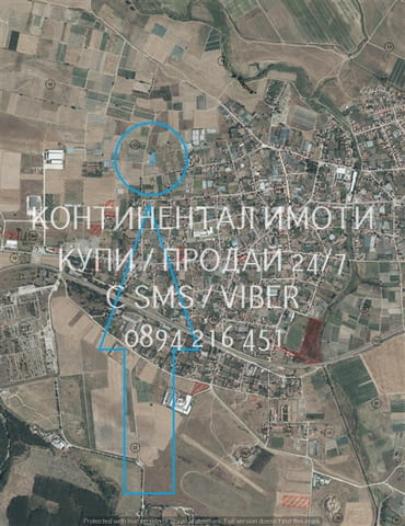 Код 63092. Голям делим парцел 1120м2 с правилна форма, с лесен достъп и комуникации, ток и вода в бл - снимка 3