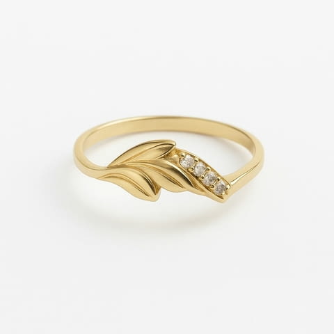 Златен пръстен-1.94гр. Gold, Lady's, Certificate - Yes - city of Veliko Tarnovo | Rings - снимка 1