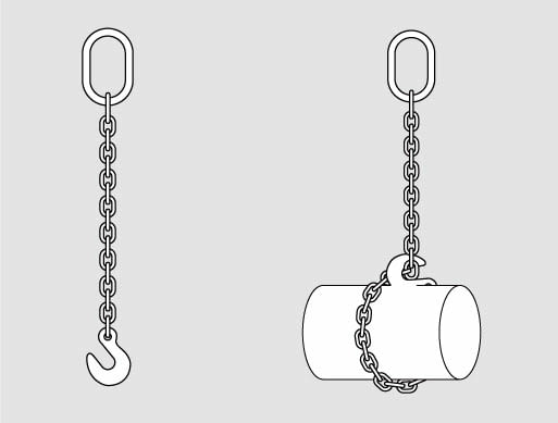 Нов синджир PEWAG, куки и чокери за дърводобив - с якост 12 на стоманата - снимка 4