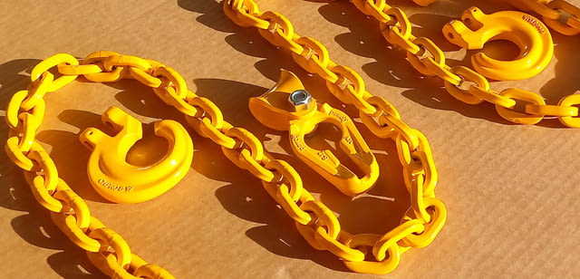 Нов синджир PEWAG, куки и чокери за дърводобив - с якост 12 на стоманата - снимка 6