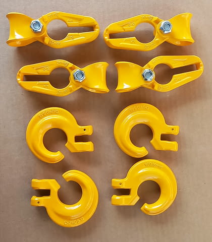 Нов синджир PEWAG, куки и чокери за дърводобив - с якост 12 на стоманата - снимка 8