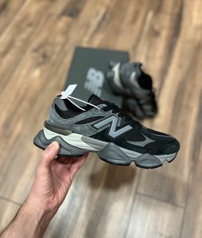 New balance 9060 Пролет/Лято, Спортен, Черен - град Плевен | Дамски Обувки - снимка 1