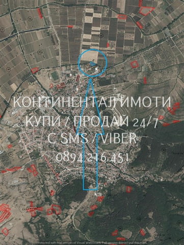 Код 63095. Голям парцел 1600м2, ъглов до път, комуникации - подходящ за стопанска дейност. Намира се - снимка 3