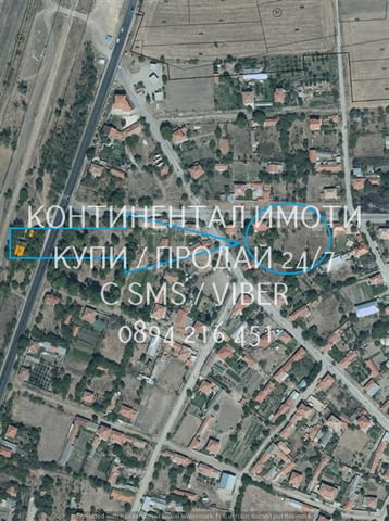 Код 62961. Дворно място 1500м2 с ток вода, до къщи, подходящо за жилищно застрояване, подходящо и за - снимка 2