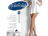 Jolie Folie 40DEN черен, тъмносив, телесен, бежов прозрачен ежедневен чорапогащник 40-85кг Жоли Фоли