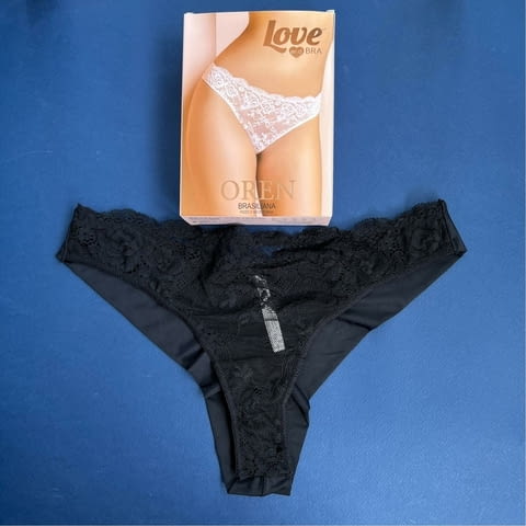 Love and bra S, M, L, XL черни, прасковени италиански дантелени бразилиани безшевна полупрашка С, М, - снимка 2