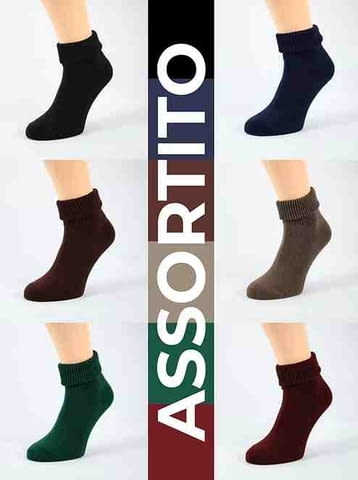 35-40 италиански женски 90% вълнени чорапи над глезените къси вълнени чорапи вълнен чорап - снимка 2