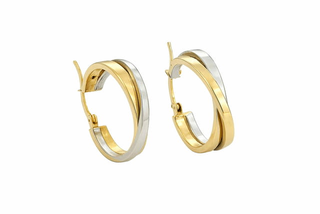 Златни обеци-2.06гр. - град Горна Оряховица | Обеци - снимка 1