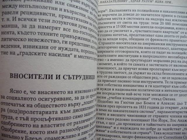 Затворите на нищетата Лоик Вакан затвор престъпление наказание условия поглед тъмница зад решетките - снимка 2