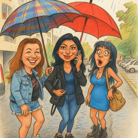 Карикатура по снимка Работа през уикенд - Да - град Бургас | Компютърни / ИТ - снимка 2