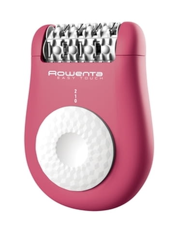 Епилатор, Rowenta EP1110F1, Easy Touch NEON Pink, compact, 2 speeds, cleaning brush, beginner attach - снимка 1