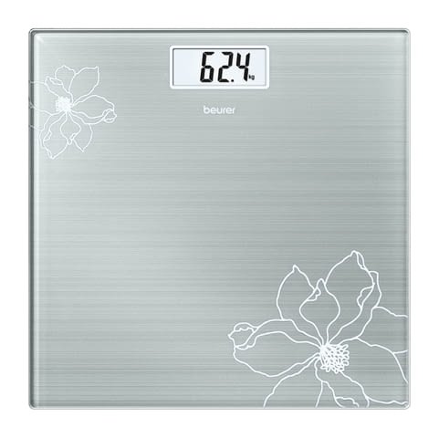 Везна, Beurer GS 10 Glass bathroom scale Gray; Automatic switch-off, overload indicator; 180 kg / 10 - снимка 2