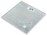 Везна, Beurer GS 10 Glass bathroom scale Gray; Automatic switch-off, overload indicator; 180 kg / 10