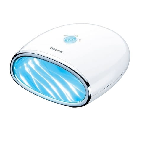 LED / UV лампа, Beurer MP 48 LED/UV nail dryer, Timer, 18 LEDs, fingernails and toenails - снимка 1