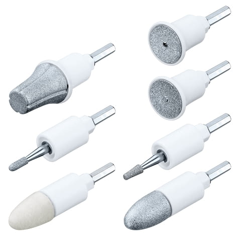 Комплект за маникюр/педикюр, Beurer MP 41 Manicure/pedicure set, 7 attachments, 2 speed levels, LED - снимка 3