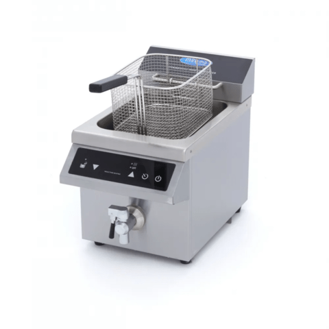 Индукционен фритюрник 8 литра - LED дисплей, студена зона и таймер - снимка 2