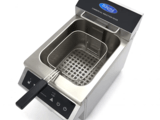 Индукционен фритюрник 8 литра - LED дисплей, студена зона и таймер