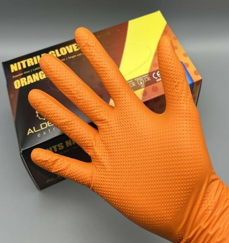 Нитрилни оранжеви ръкавици GOgrip - city of Dobrich | Other