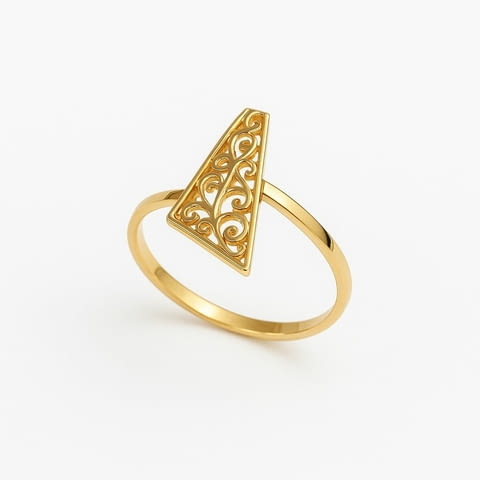 Златен пръстен-1.00гр. Злато, Unisex - град Горна Оряховица | Пръстени - снимка 1