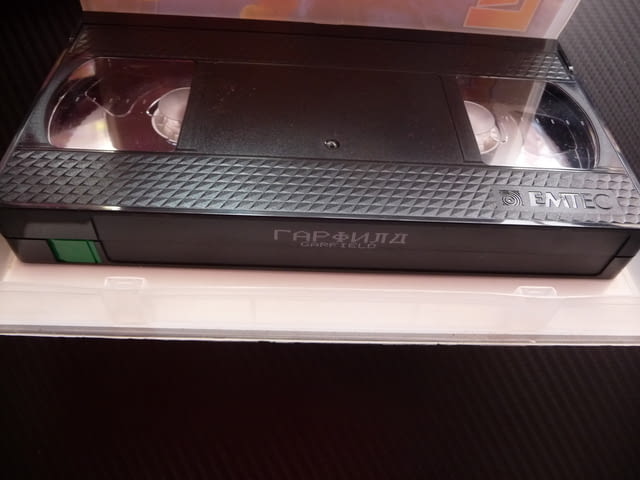 Гарфилд VHS филм котка куче забавни истории приятели танци приют готин - снимка 2