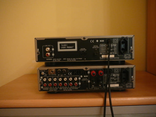 Denon dra-f100 i dcd-f100 - city of Pazardzhik | Amplifiers & Boards - снимка 6