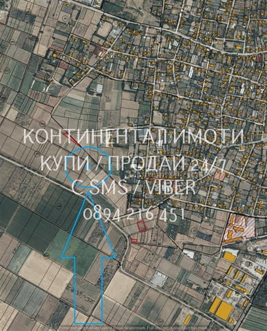 Код 63103. Поземлен имот 630м2 на 100 метра от последните къщи, до ток и вода и на 150 м от асфалт - снимка 3