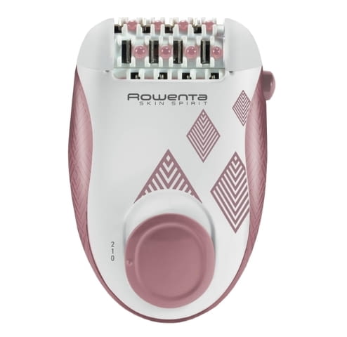 Епилатор, Rowenta EP2900F1, Skin Spirit Grey Pink, compact, 2 speeds, curve sensor, cleaning brush - снимка 2