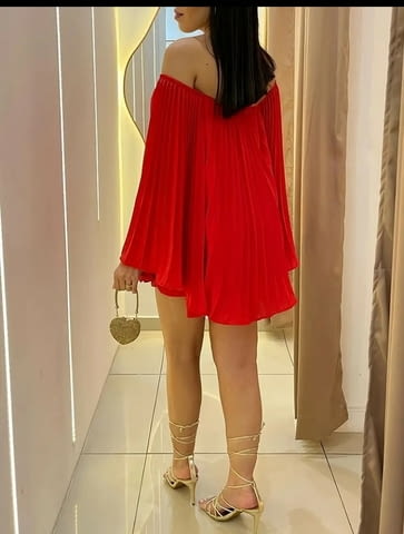 Моден тоалет Плисе, ХХЛ Есен/Зима, Рокля, XL - град Монтана | Дамски Дрехи - снимка 3