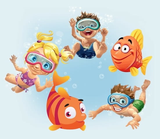 Лечебното плуване с „Малките рибки“ – забавление и здраве за децата