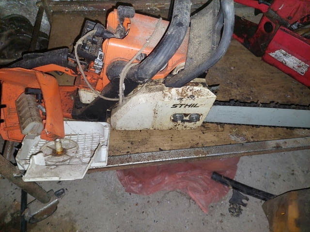 4 резачки за дърва – 2 Partner + 2 китайски – за части, city of Tvarditsa - снимка 4