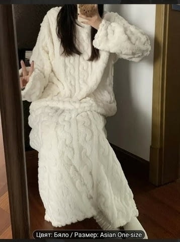 Топла нощница Еми Есен/Зима, Нощница, XXS, XS, S, M, L, XL - град Монтана | Дамски Дрехи - снимка 3