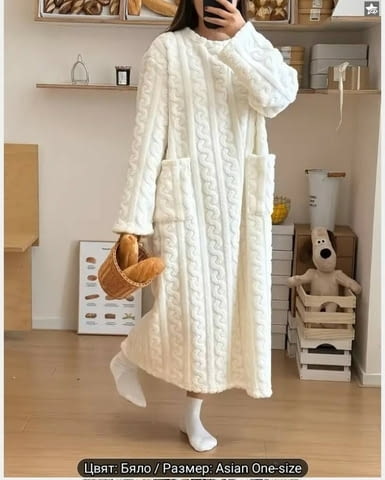 Топла нощница Еми Есен/Зима, Нощница, XXS, XS, S, M, L, XL - град Монтана | Дамски Дрехи - снимка 5