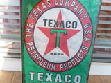 Метална табела Texaco моторно масло смяна масла туба рафинерия продажба звезда магазин авто части