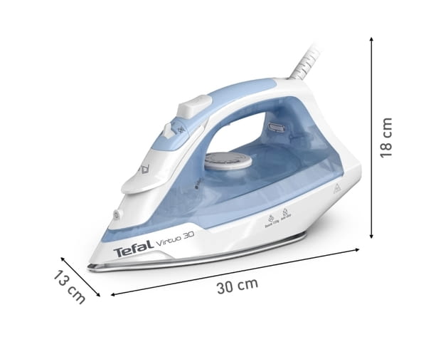 Ютия, Tefal FV2C41E0 Steam Iron Virtuo 30 - city of Sandanski | Other - снимка 3