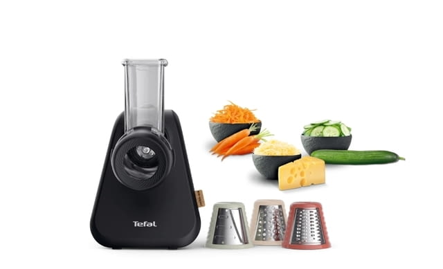 Електрическо ренде, Tefal MB77EN38, Shredder 3 functions: grate, slice, cheese grate - снимка 3