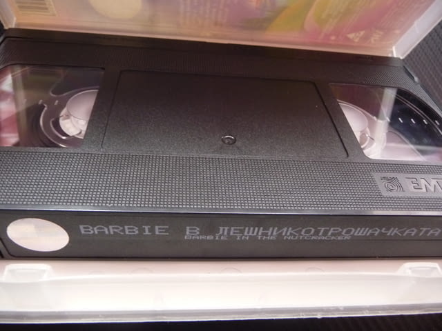 Барби в Лешникотрошачката VHS филм първи Barbie блестяща кукла принцеса адаптация - снимка 2