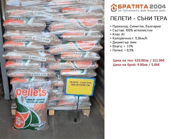 Борса за Пелети, 12-сет вида Пелети от цяла България - БРАТЯТА 2004 - цени на едро и дребно - снимка 8