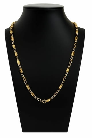 Нов златен ланец-7.35гр., city of Gorna Oriahovica | Necklaces / Chains / Pendants - снимка 1